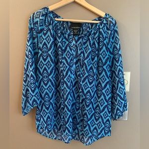 Cynthia Rowley Sheer Blouse